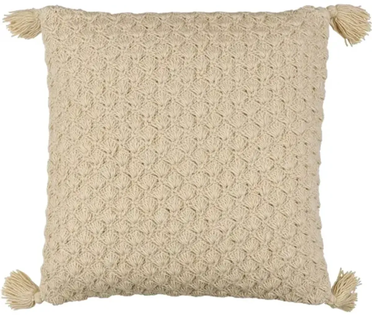 Makrome MKO-005 18"L x 18"W Accent Pillow