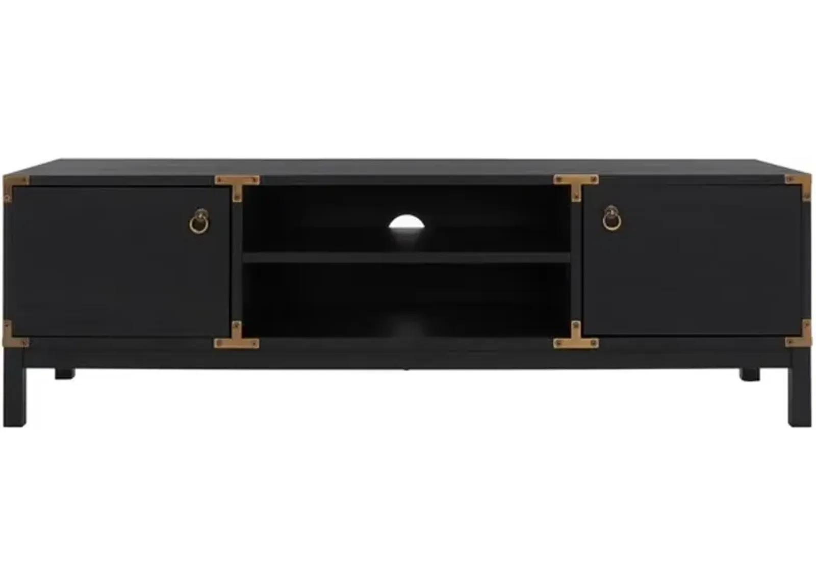 Galio 2 Door 2 Shelf Media Stand