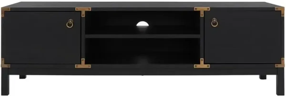 Galio 2 Door 2 Shelf Media Stand