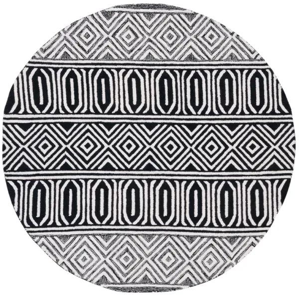 CAPRI Hand Tufted 6' x 6' Round area rug