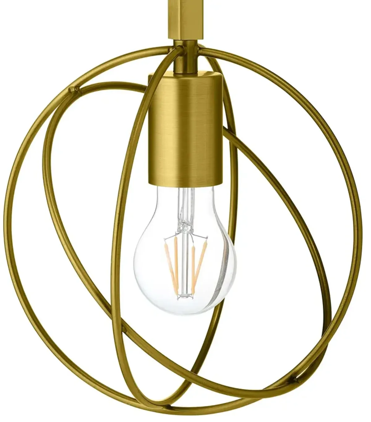 Perimeter Brass Wall Sconce Light Fixture