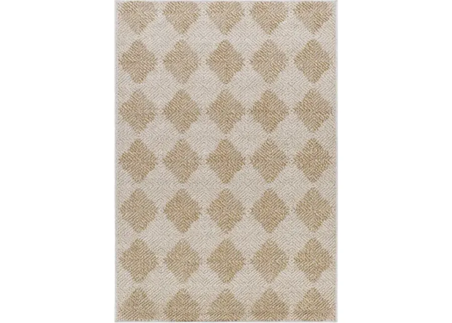 Kaya VVKA-2300 5'3" x 7' Machine Woven Rug