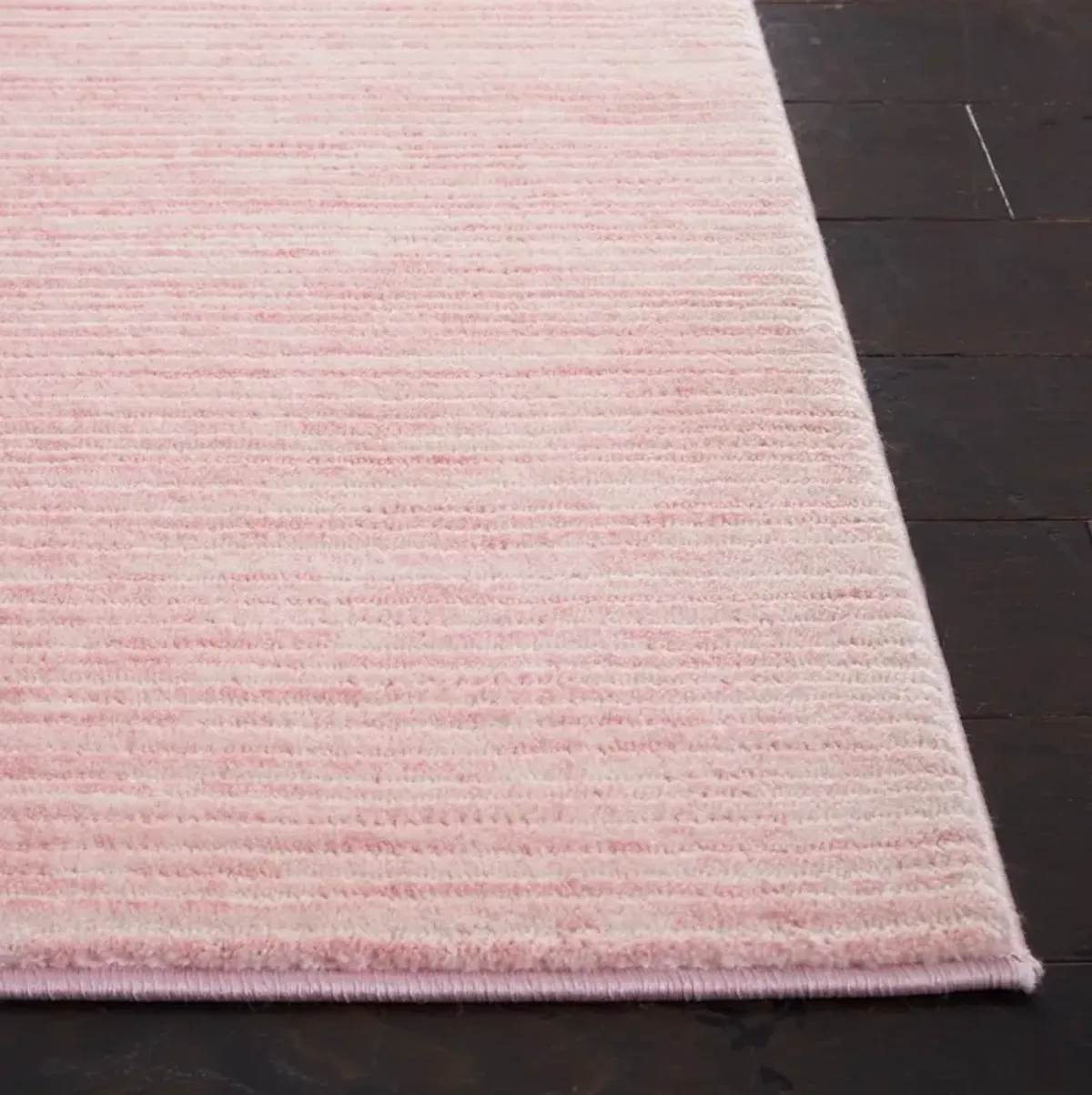 VISION 606 PINK 2'-2' x 14' Runner Rug