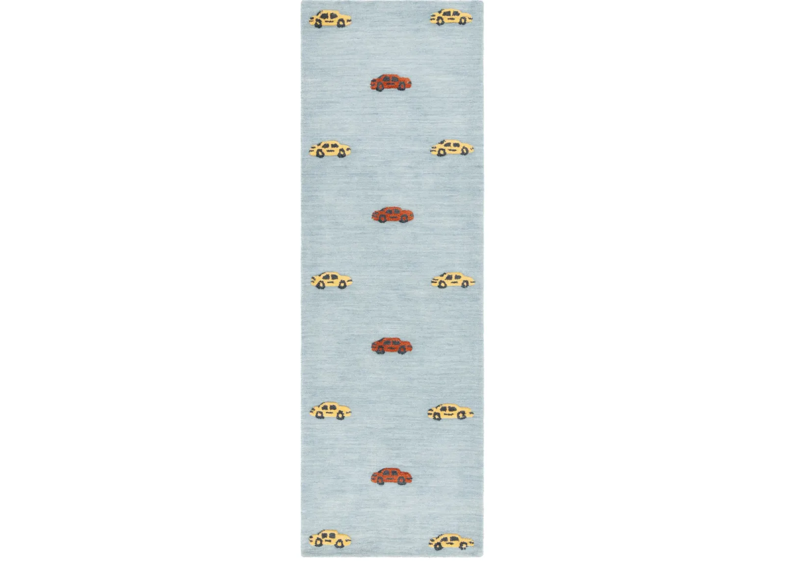 SAFAVIEH KIDS 806 LIGHT BLUE  2'-6' x 8' Runner Rug