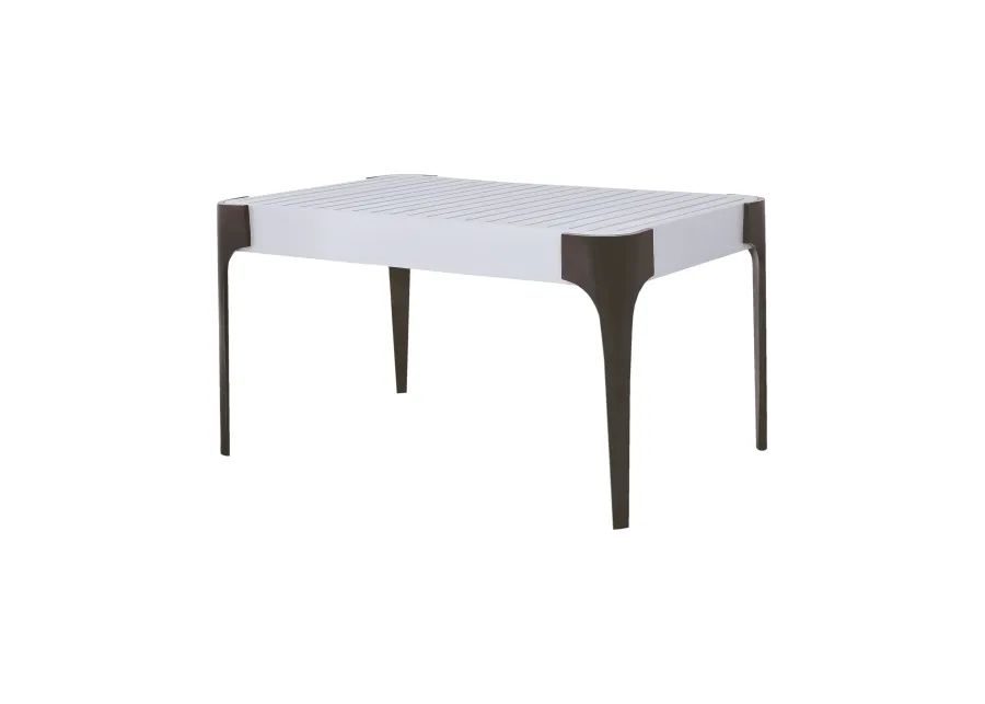 Teak Veranda Coffee Table in Cappuccino Foam