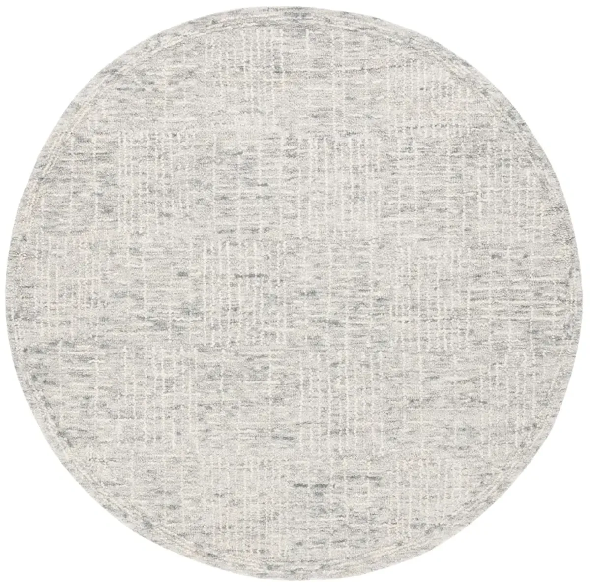 ABSTRACT Hand Tufted 6' x 6' Round area rug