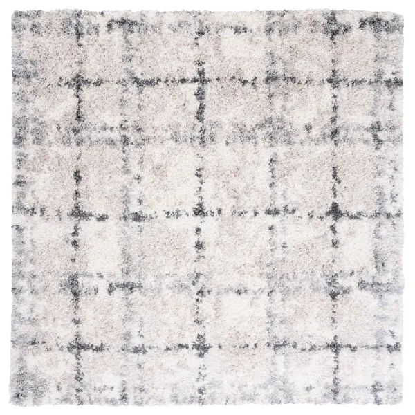 FONTANA SHAG Square Power Loomed 6'-7" X 6'-7" Square Rug