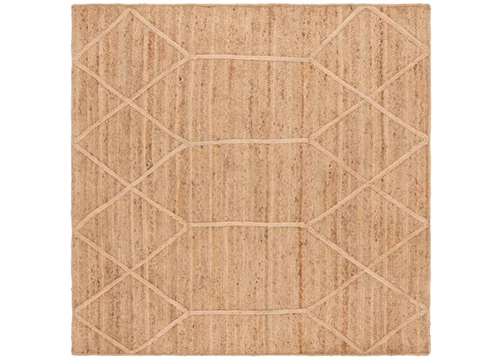 NATURAL FIBER 925 NATURAL 6' x 6' Square Square Rug