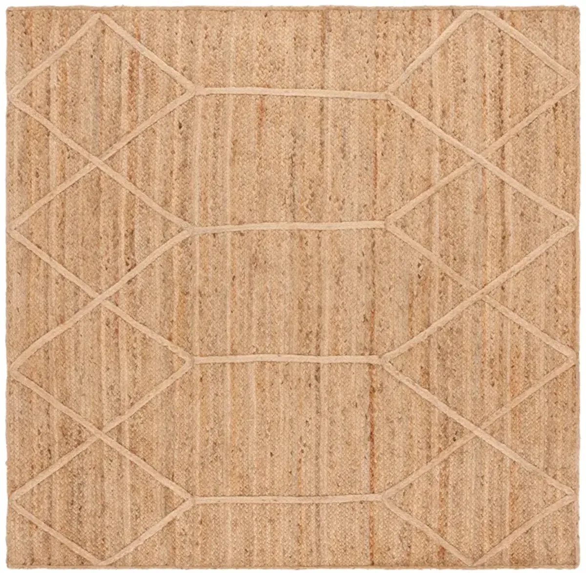 NATURAL FIBER 925 NATURAL 6' x 6' Square Square Rug