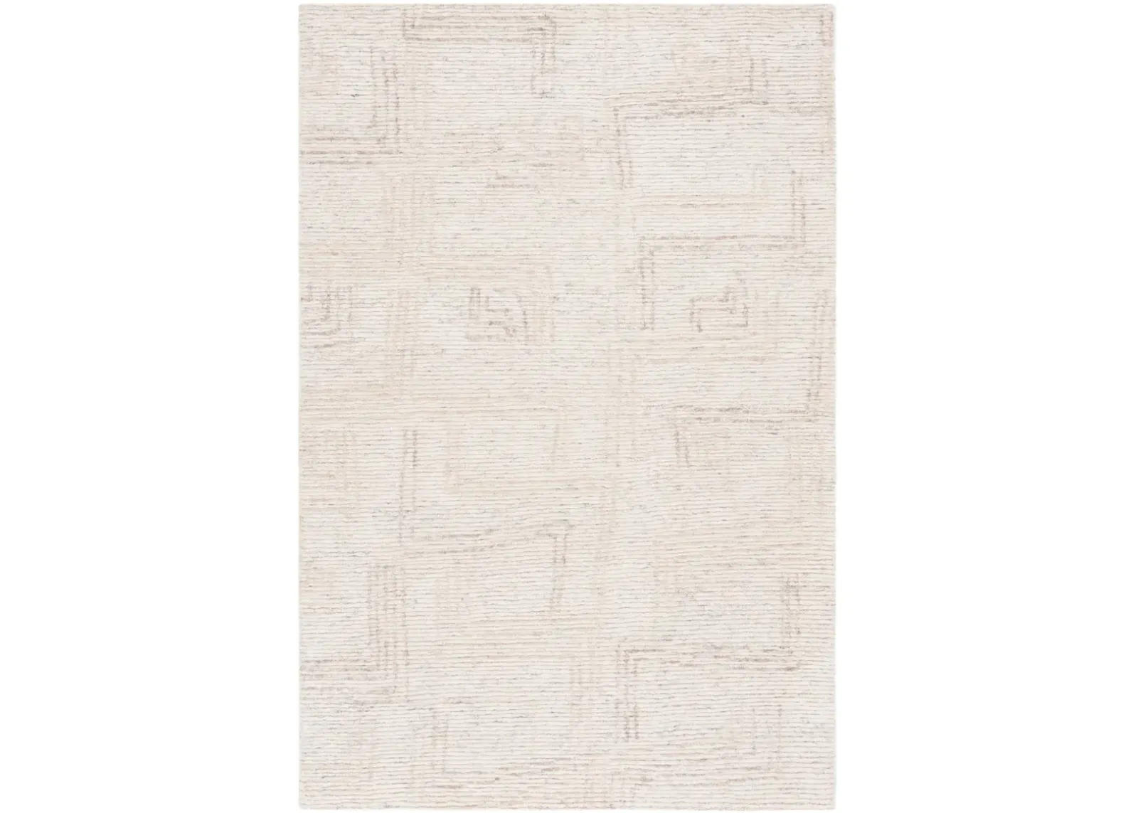 EBONY 908 IVORY  5' x 8' Medium Rectangle Rug