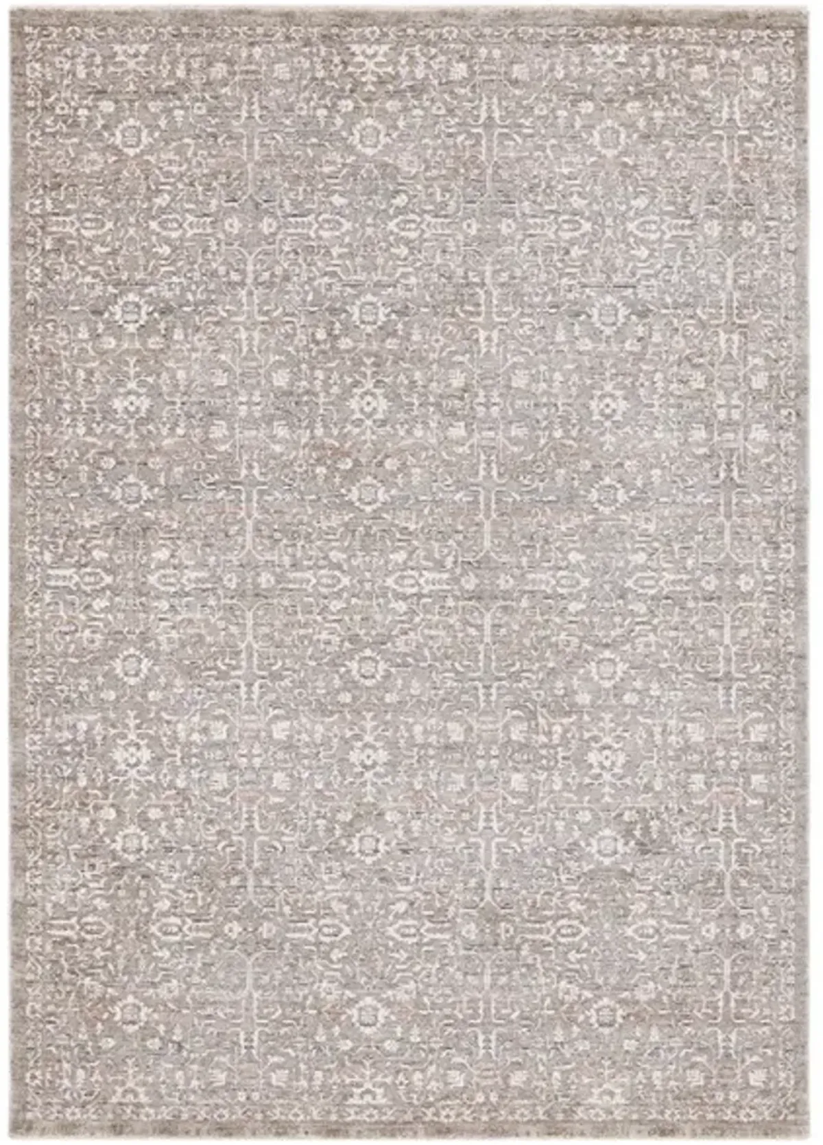 HARLOW 100 Grey  8' X 10' Large Rectangle Rug