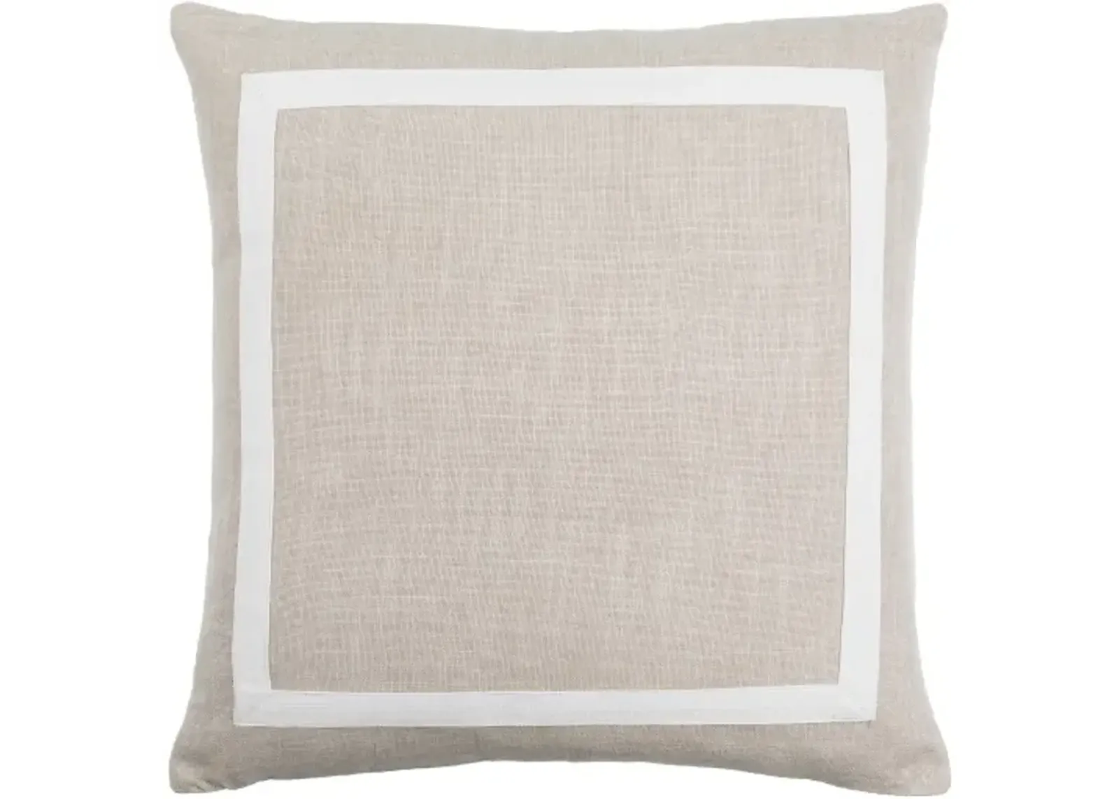 Ritzy RIZ-002 20"L x 20"W Accent Pillow  - Poly Insert