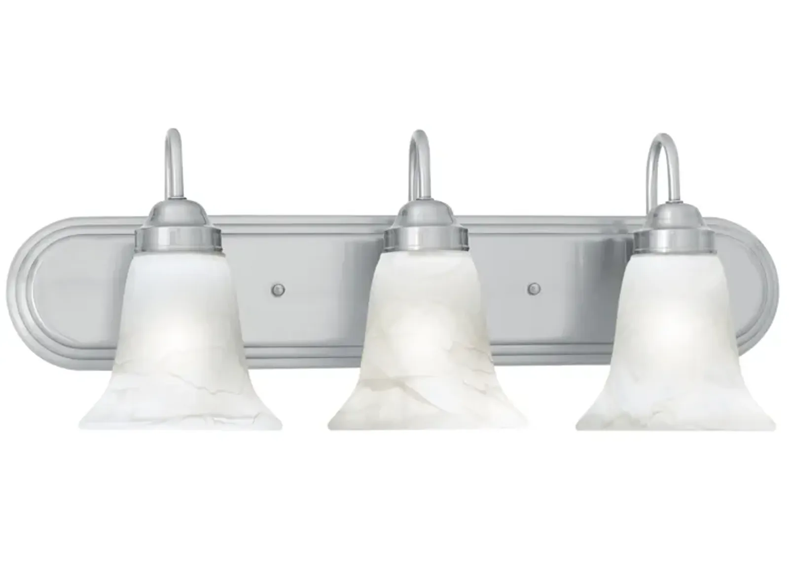 Homestead 24" Wide 3-Light Vanity Light - Brushed Nickel