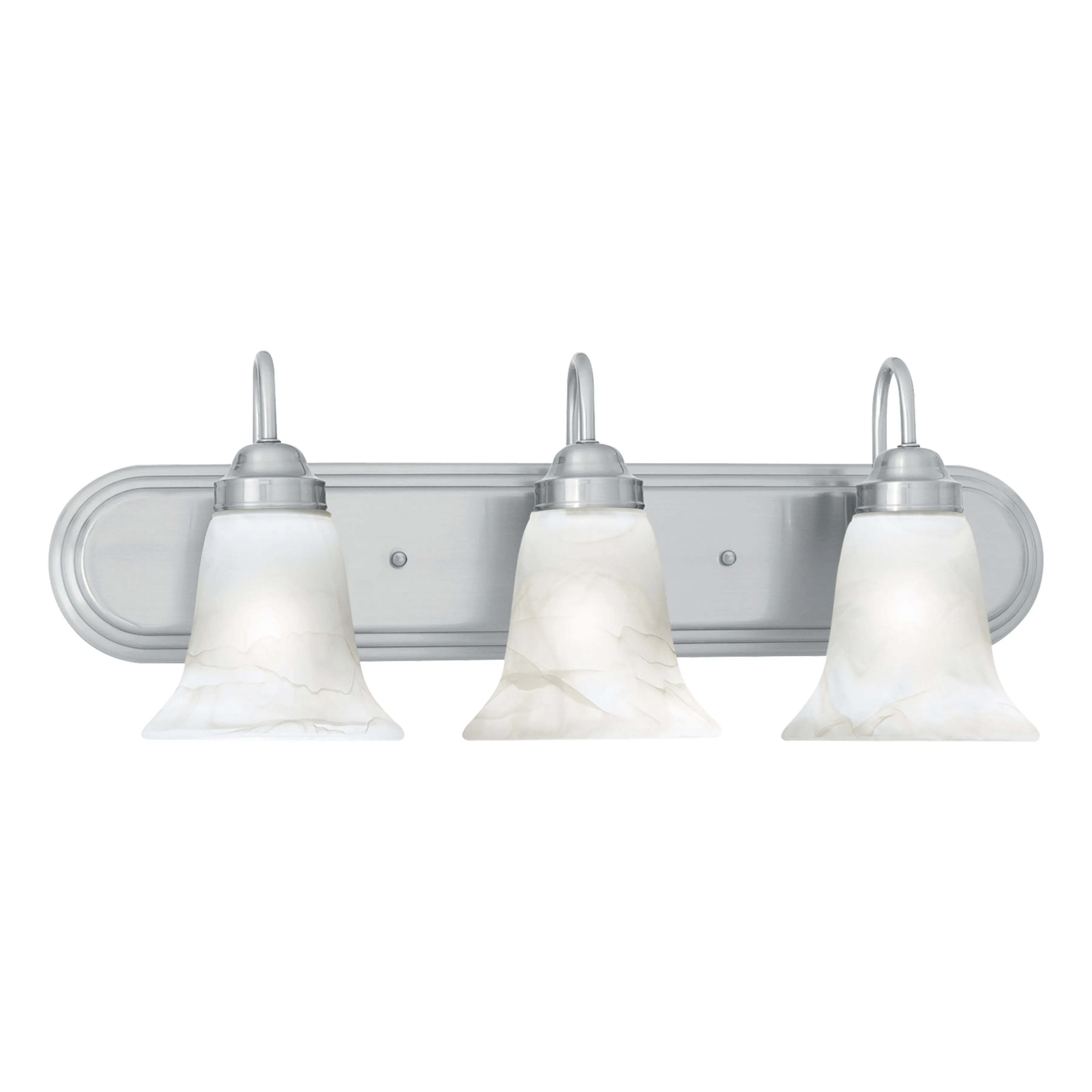 Homestead 24" Wide 3-Light Vanity Light - Brushed Nickel