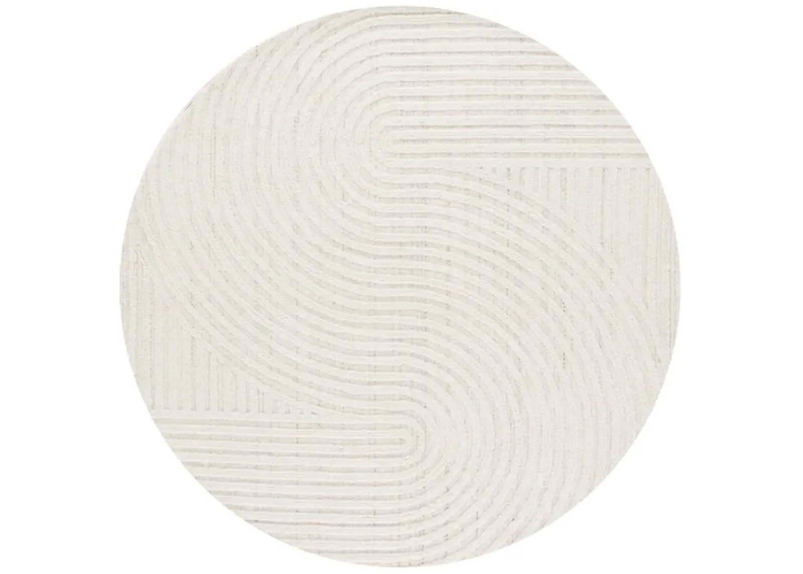 SOUTHAMPTON 301 IVORY 6' x 6' Round Round Rug