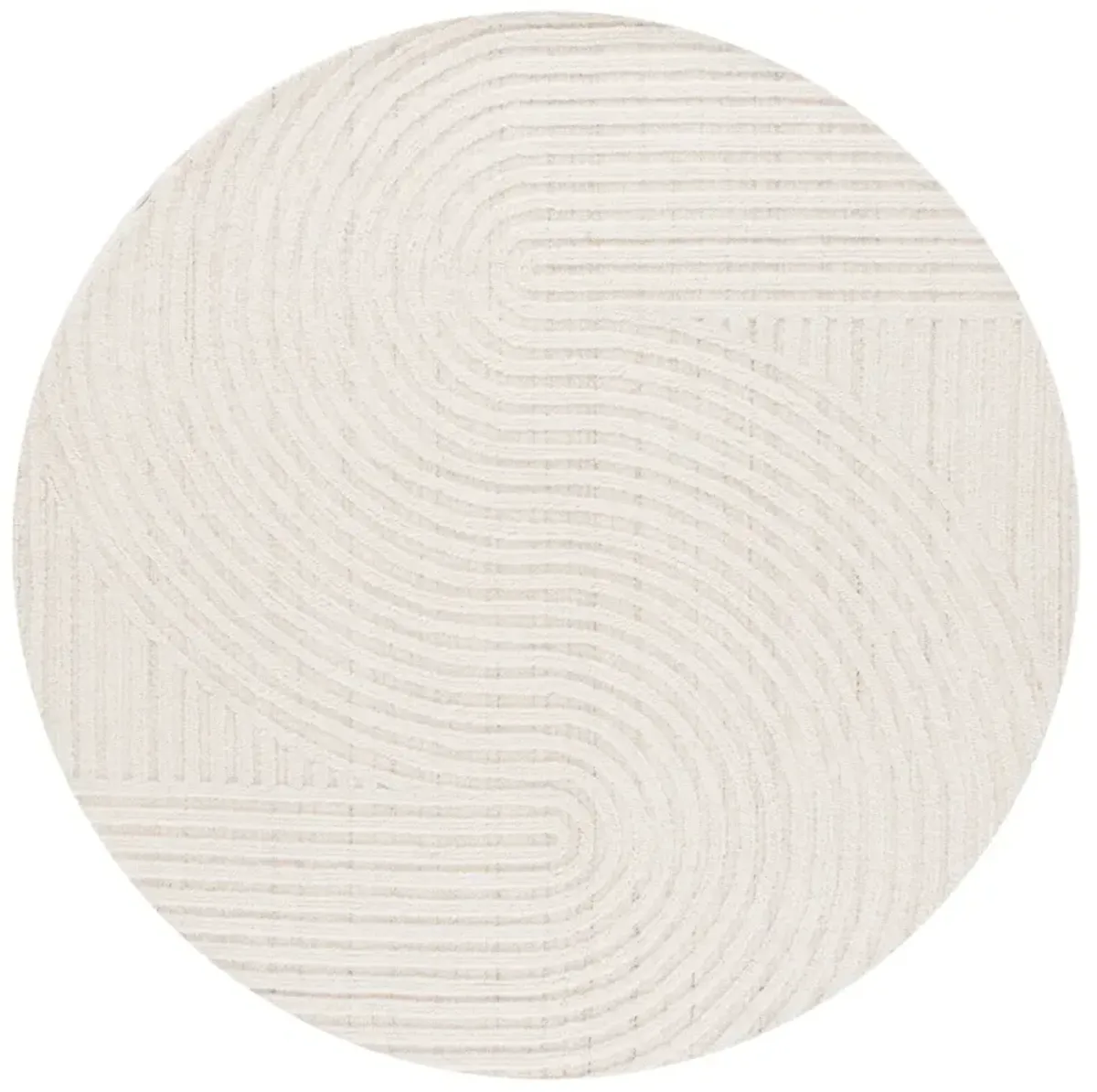 SOUTHAMPTON 301 IVORY 6' x 6' Round Round Rug