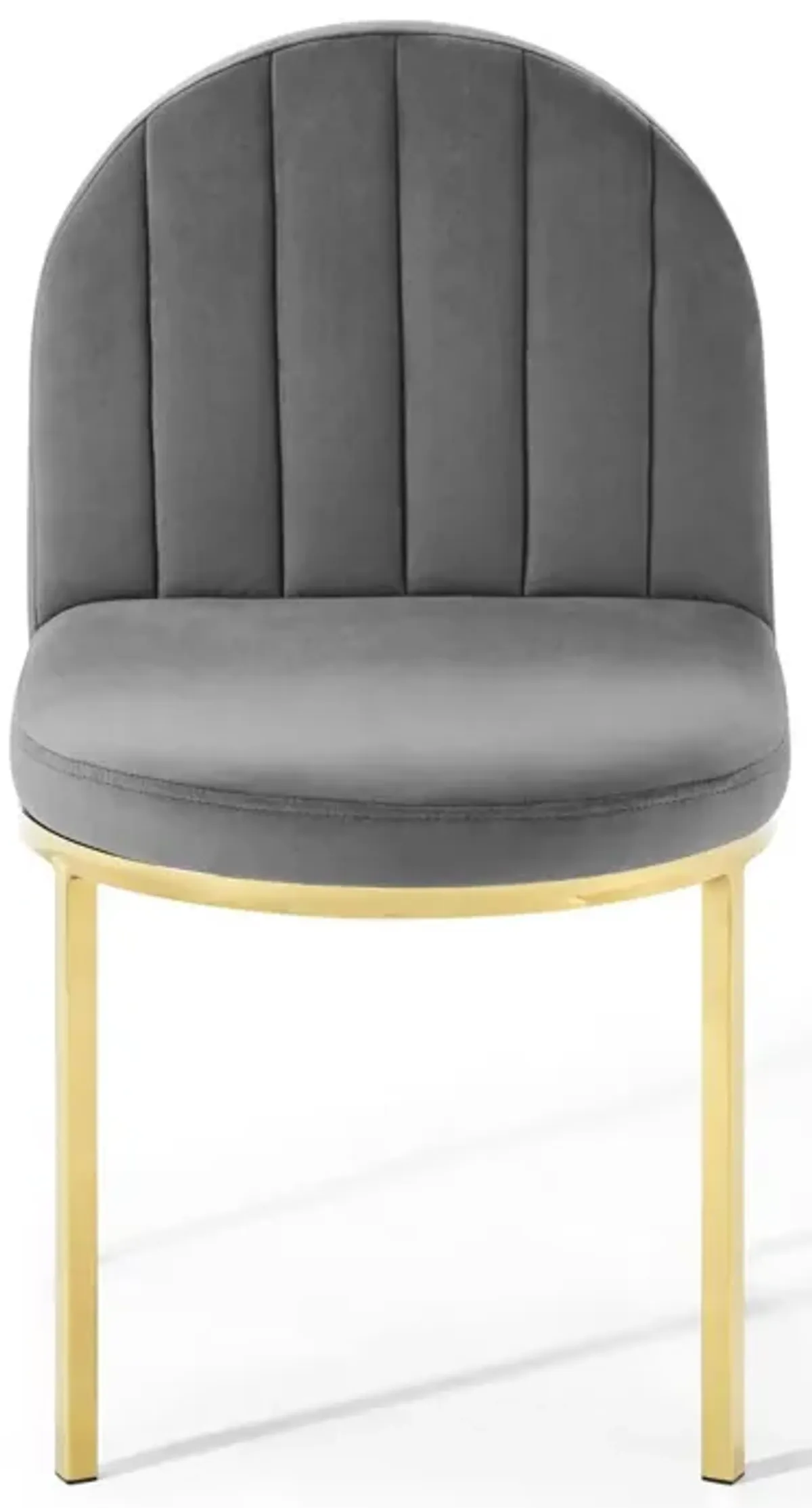 Isla Channel Tufted Performance Velvet Dining Side Chair