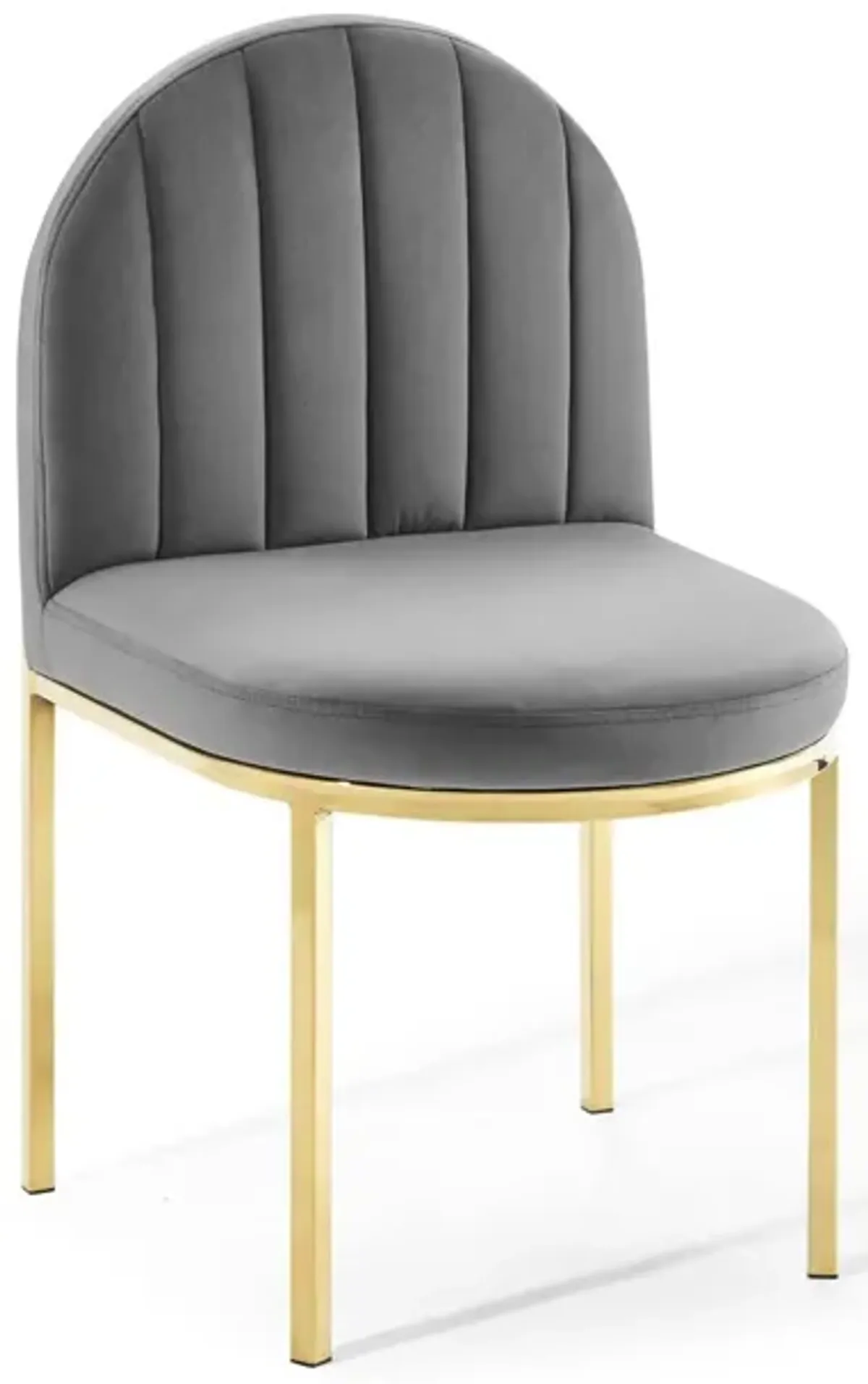 Isla Channel Tufted Performance Velvet Dining Side Chair