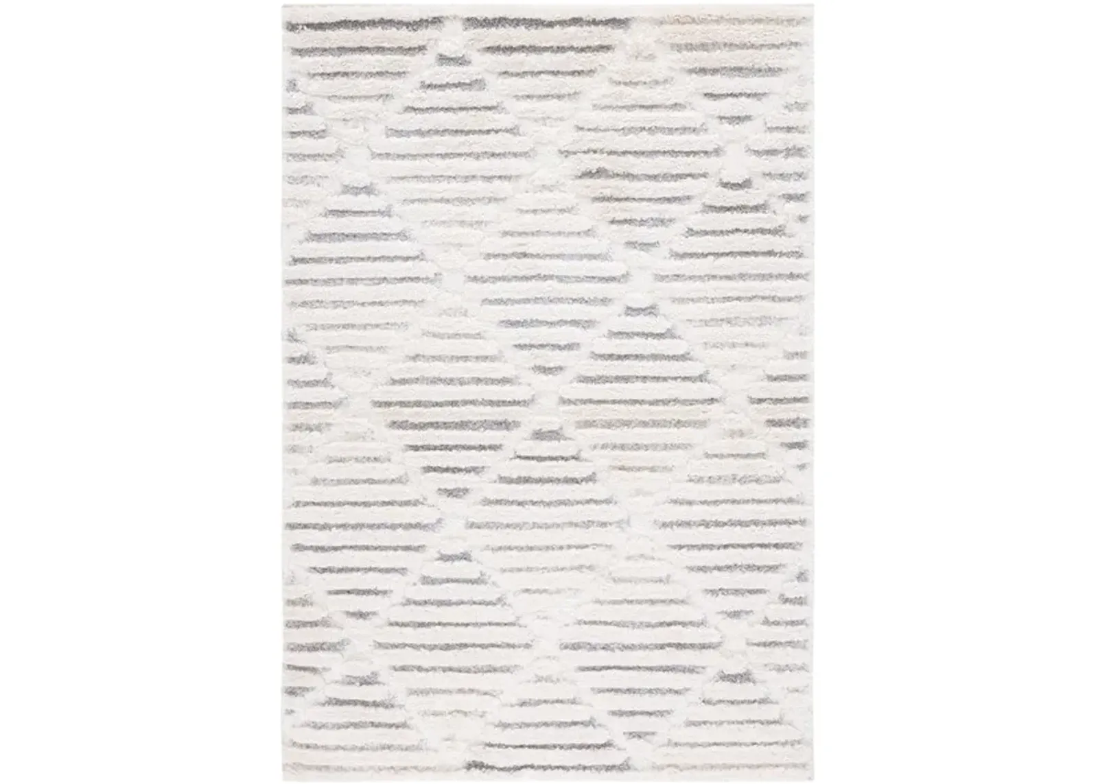 HI-LO SHAG 212 Beige 4' X 6' Small Rectangle Rug