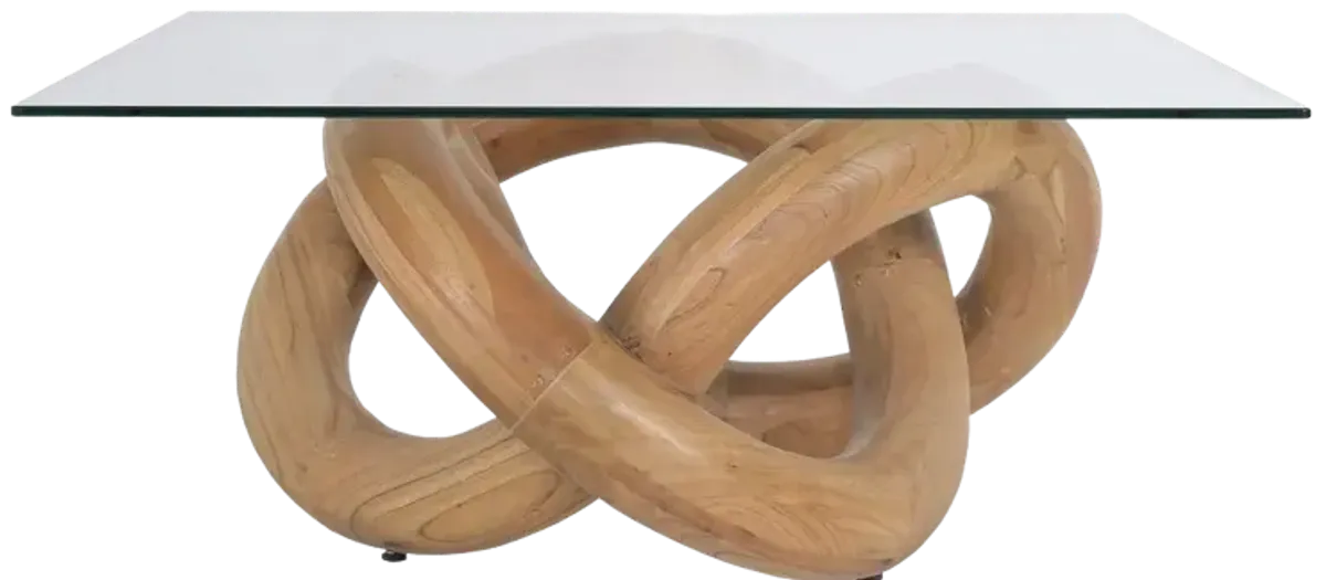 Knotty Coffee Table - Natural