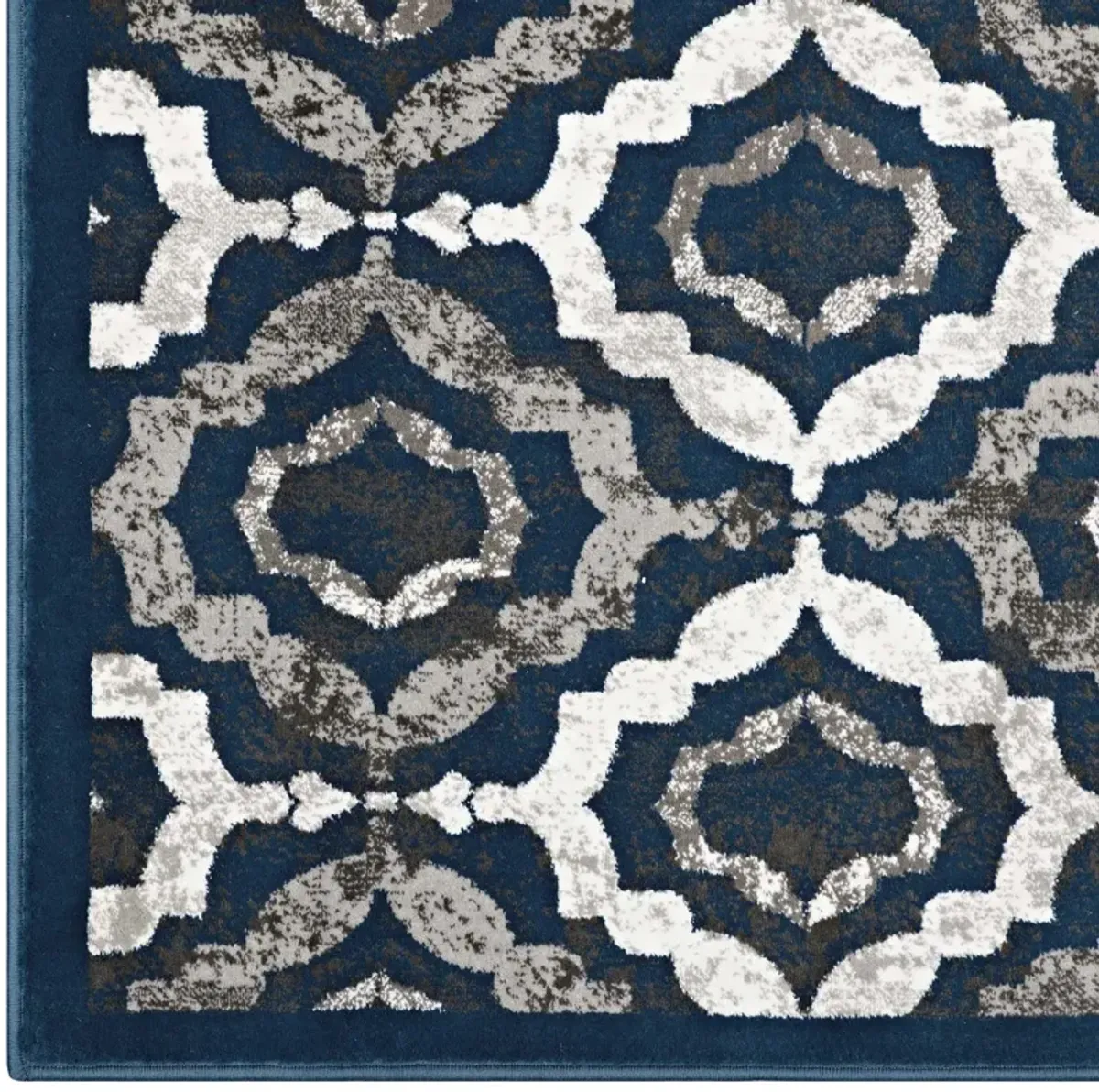 Kalinda Rustic Vintage Moroccan Trellis 5x8 Area Rug