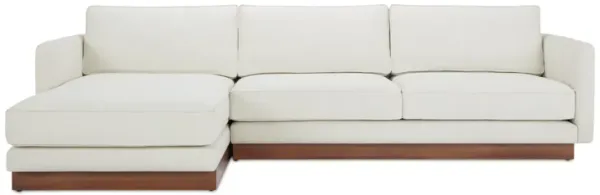 Vernon Left Sectional White