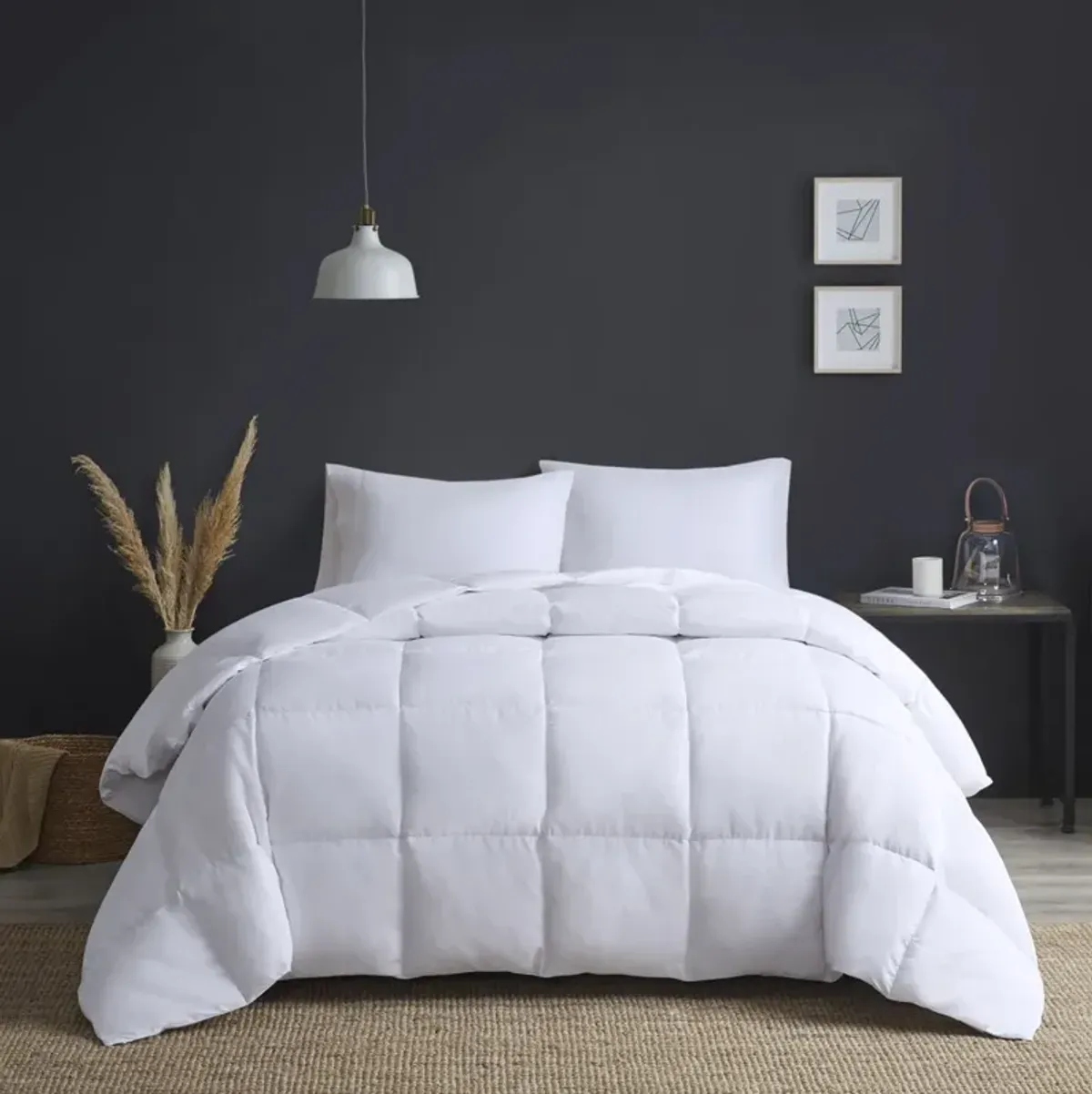 True North by Sleep Philosophy Heavy Warmth White Goose Feather and Down Oversize Comforter