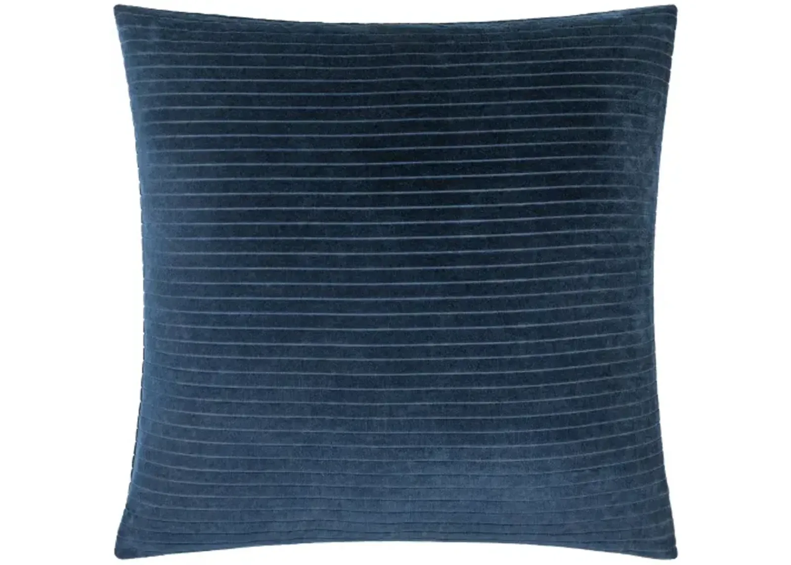 Cotton Velvet Stripes CV-086 18"L x 18"W Accent Pillow  - Shell Only