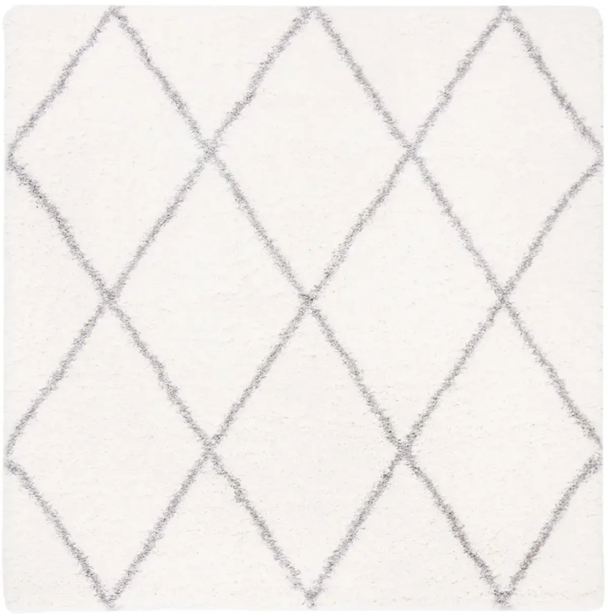 FONTANA SHAG Square Power Loomed 6'-7" X 6'-7" Square Rug