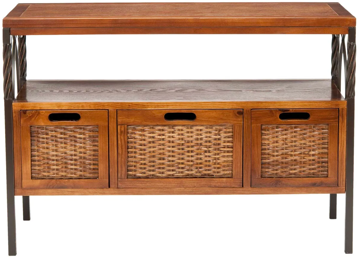 JOSHUA 3 DRAWER CONSOLE