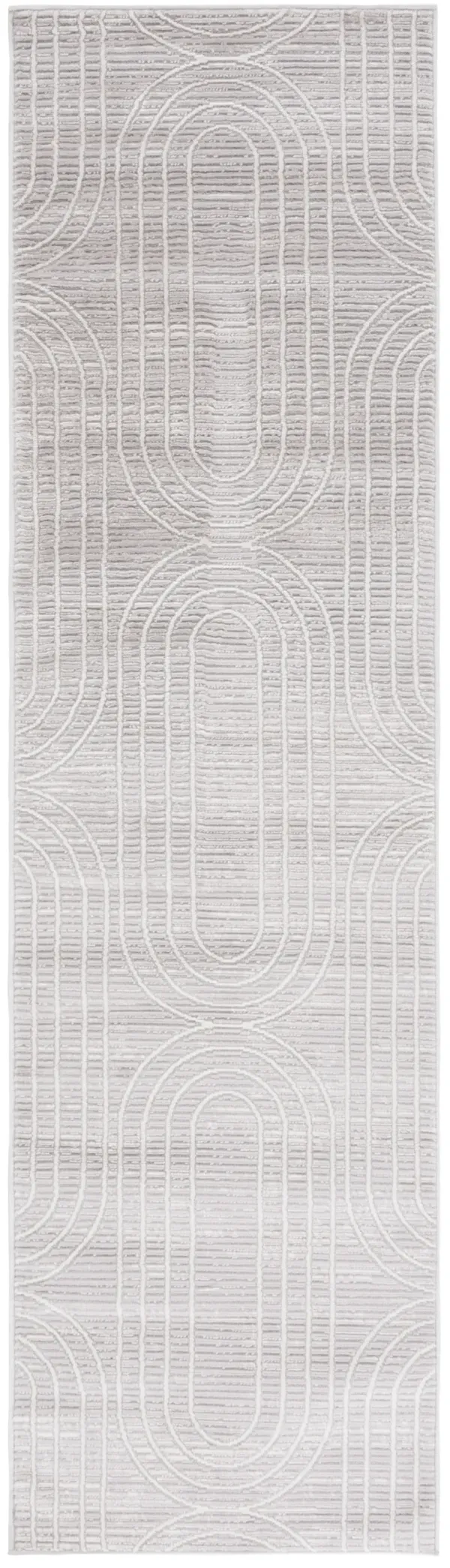 ARCHWAY 808 GREY  2'-2' x 8' Runner Rug
