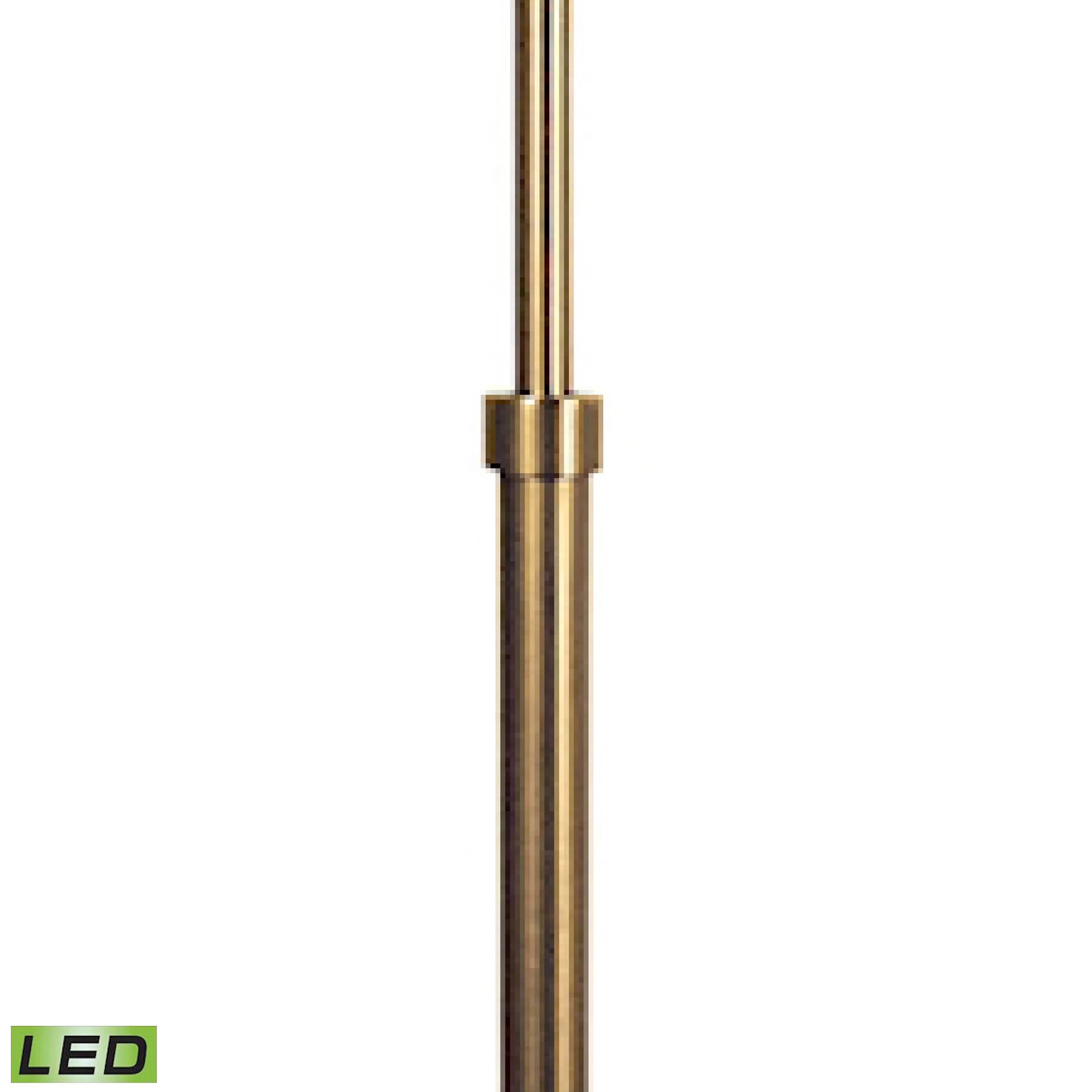 Pharmacy 42'' High 1-Light Floor Lamp - Bronze - Includes LED Bulb