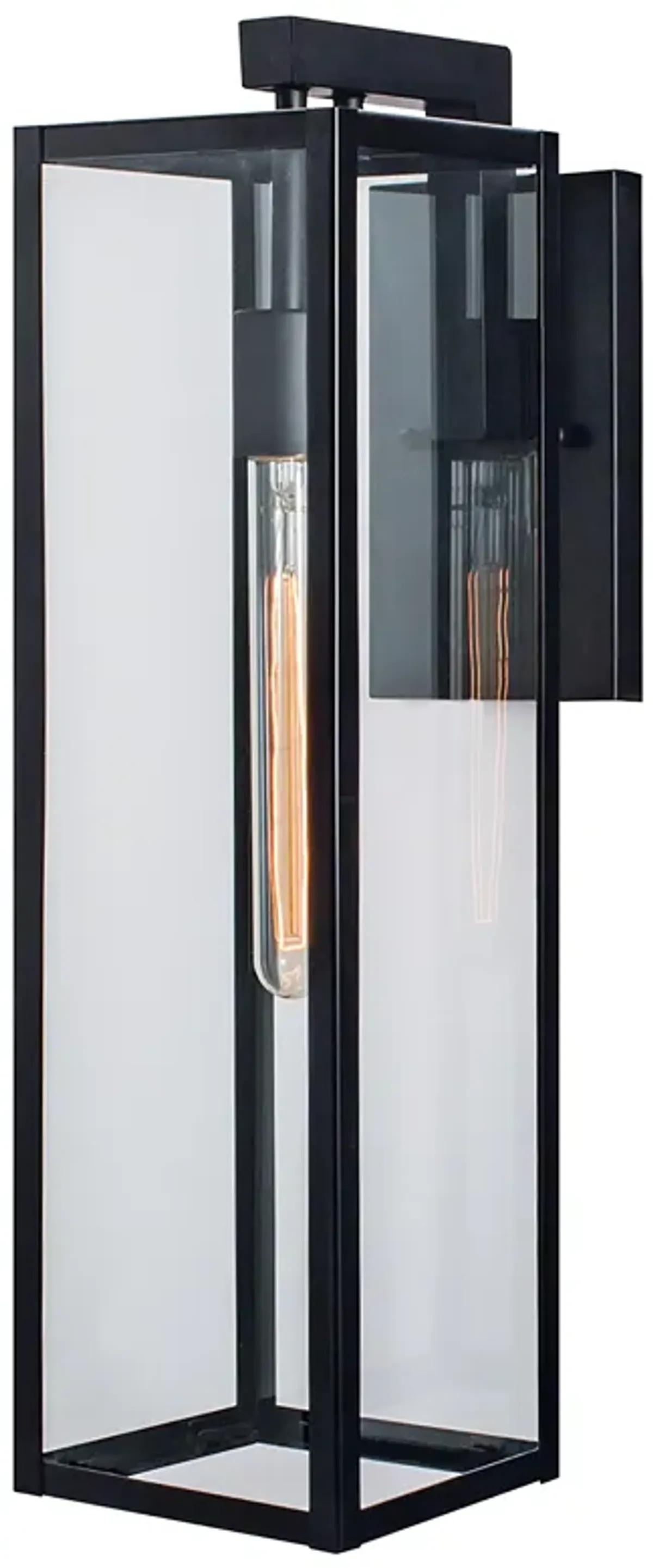 Capture Outdoor Wall Sconce - Matte Black