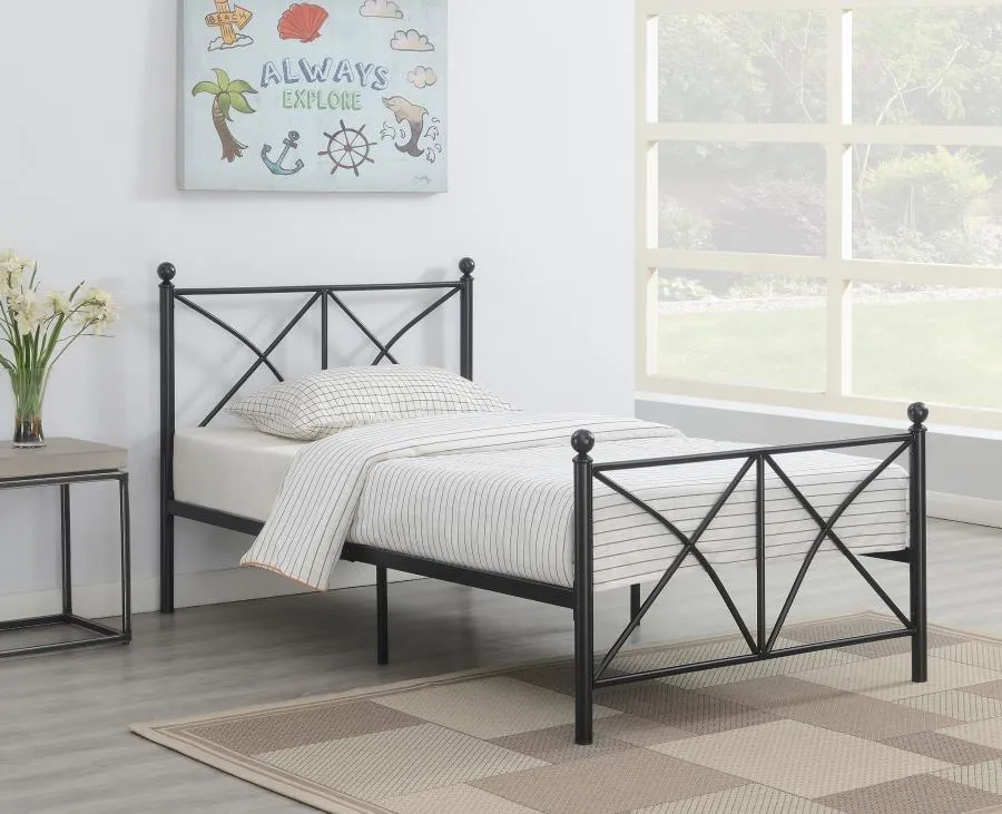 Hart Full Platform Bed Black