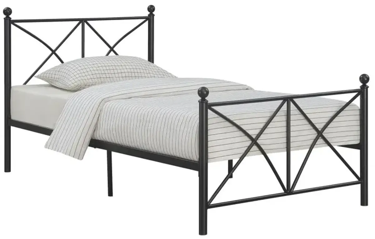 Hart Full Platform Bed Black