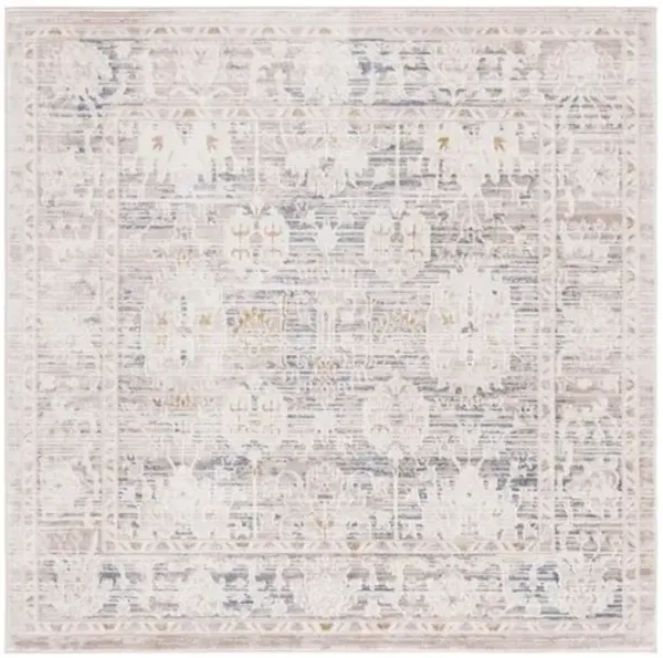 PRESTIGE 110 Blue 6'-7' X 6'-7' Square Square Rug