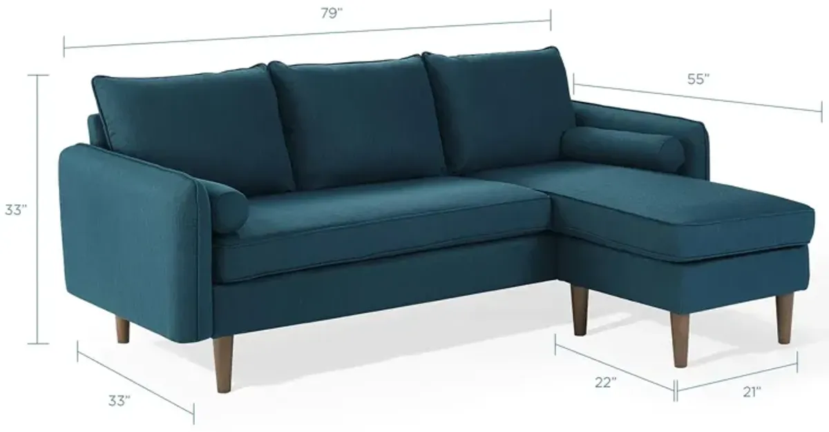 Revive Upholstered Right or Left Sectional Sofa