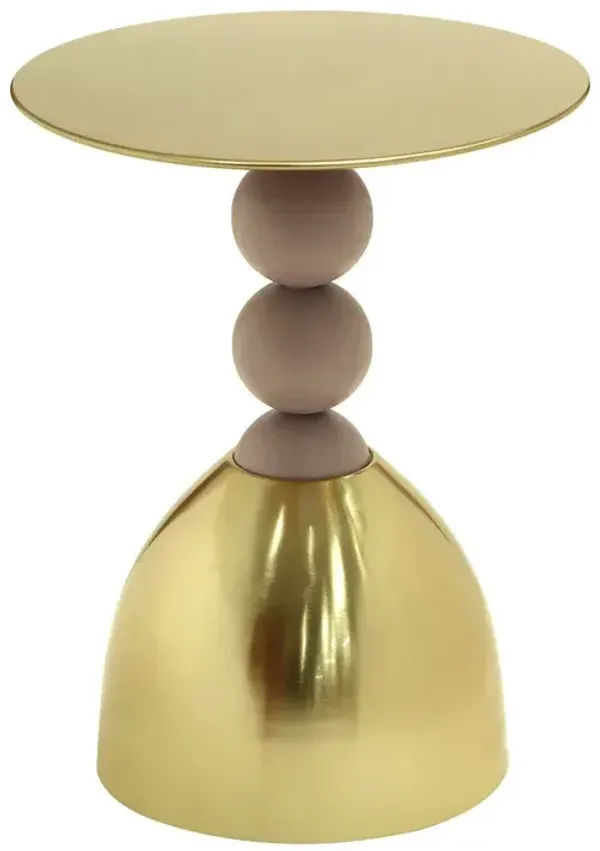 Daleyza Gold Side Table