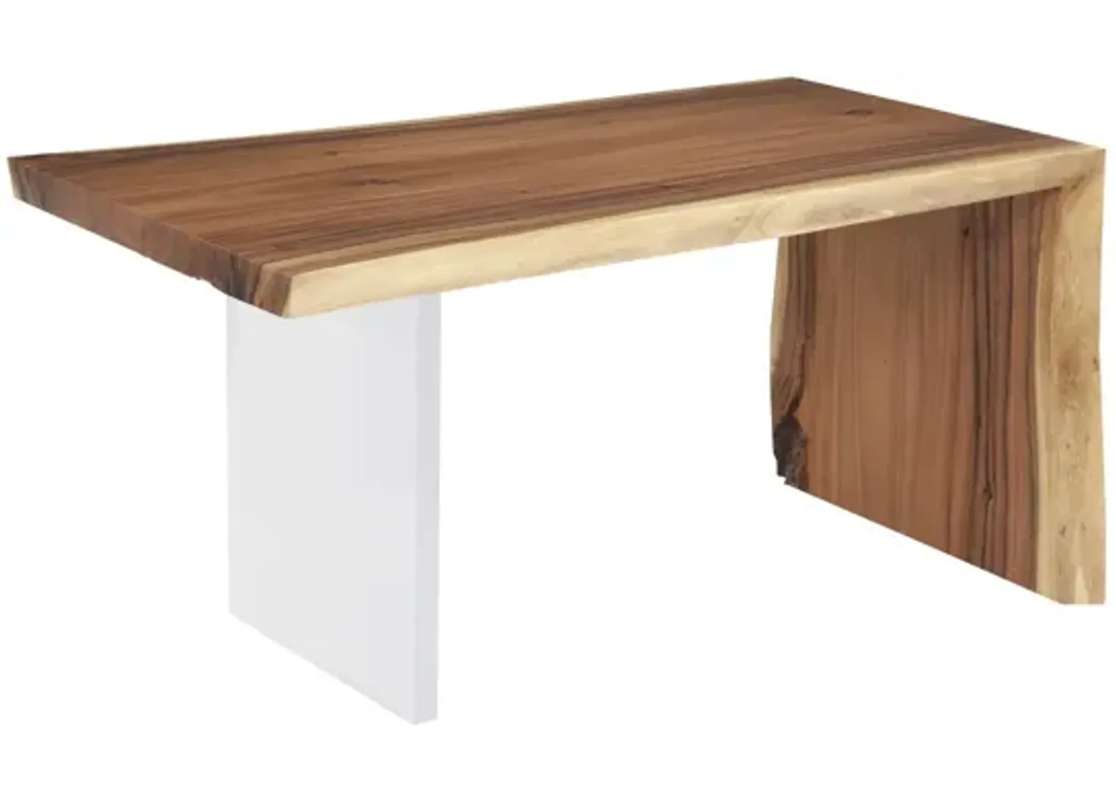 Austin Desk with Acrylic Leg