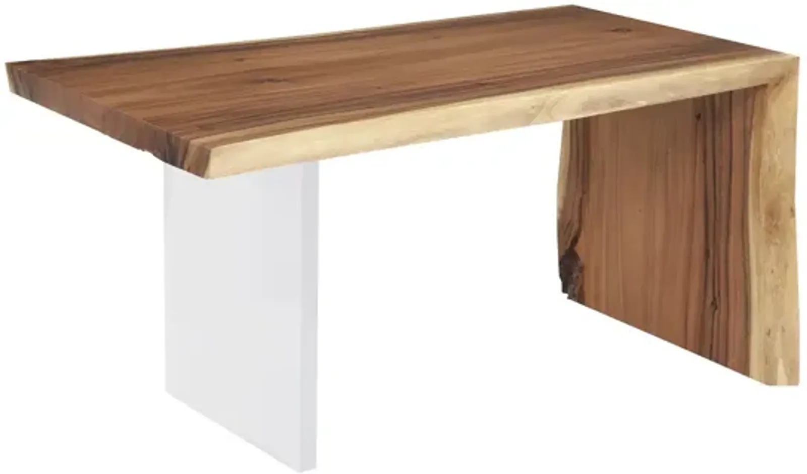 Austin Desk with Acrylic Leg