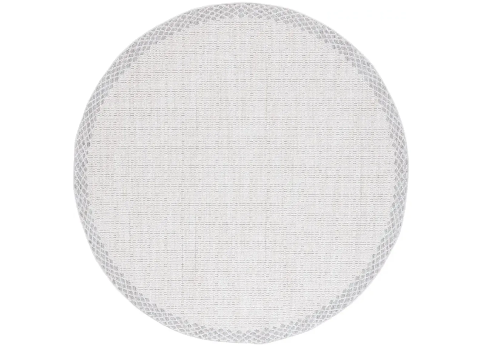 MSR1904 SERENITY IVORY  6'-7' x 6'-7' Round Round Rug