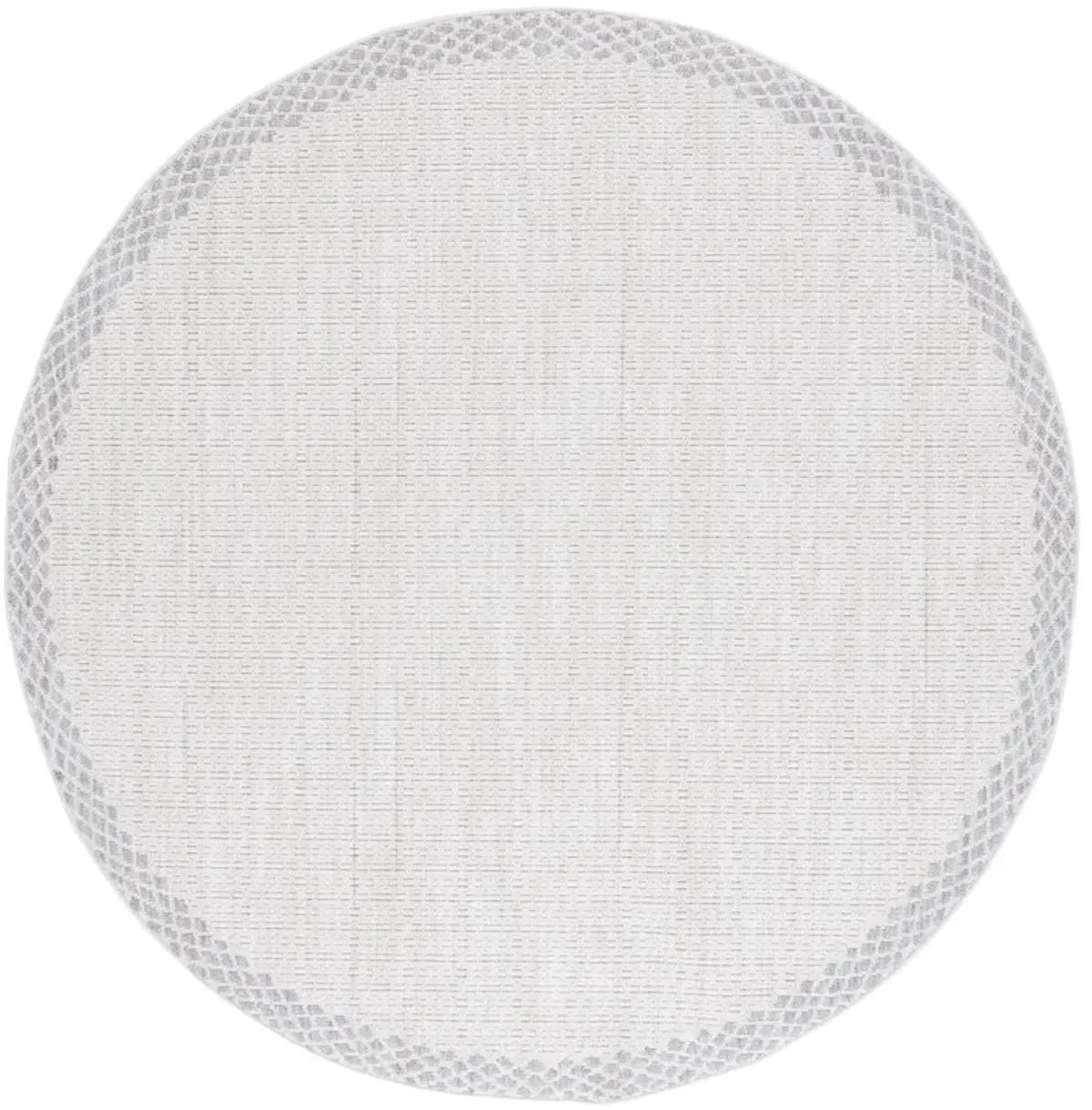 MSR1904 SERENITY IVORY  6'-7' x 6'-7' Round Round Rug