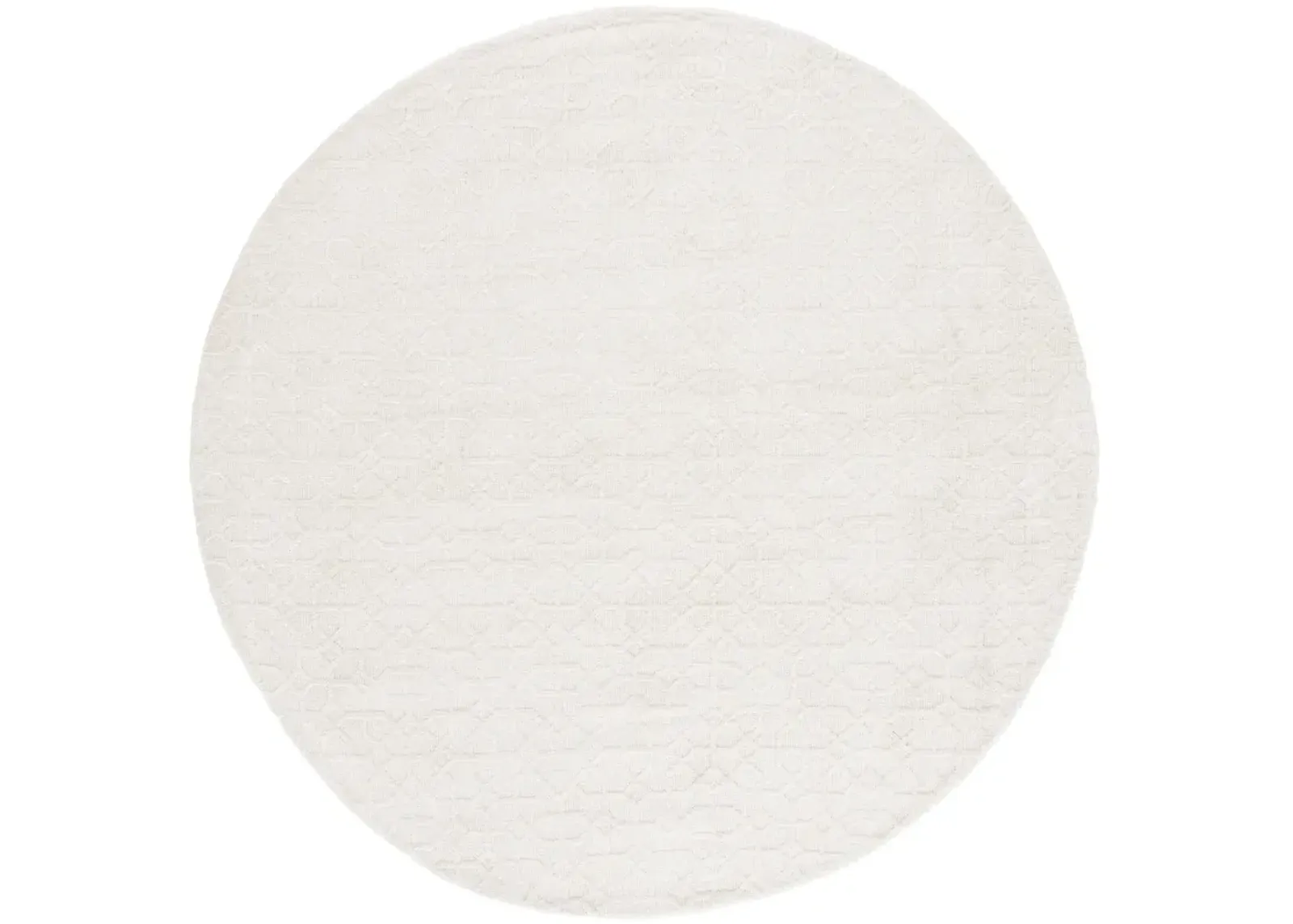 AUDREY 103 IVORY 6' x 6' Round Round Rug