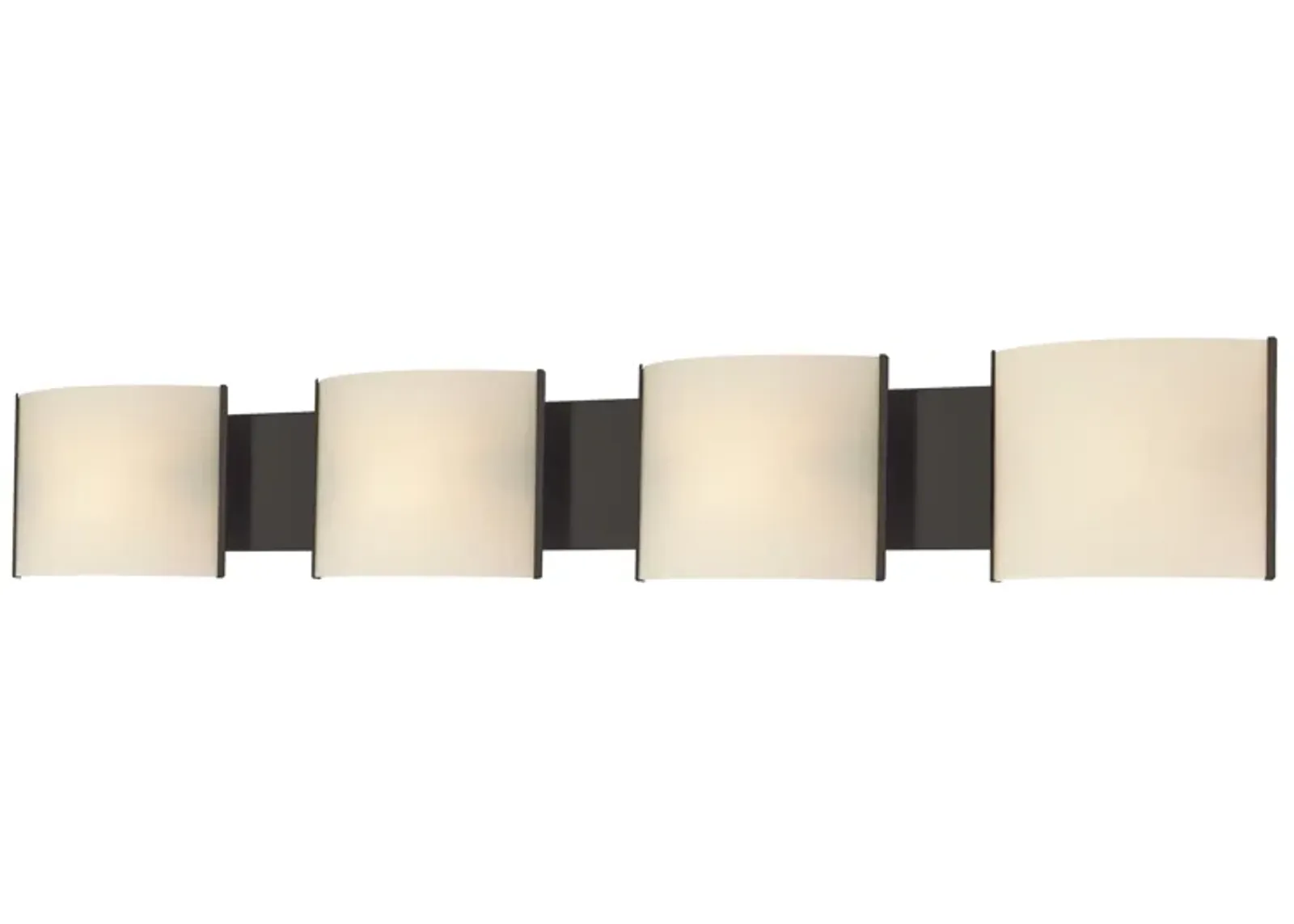 Pannelli 41" Wide 4-Light Vanity Light - Oil Rubbed Bronze