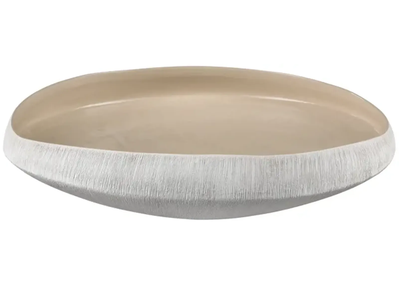 Greer Bowl - Low Beige