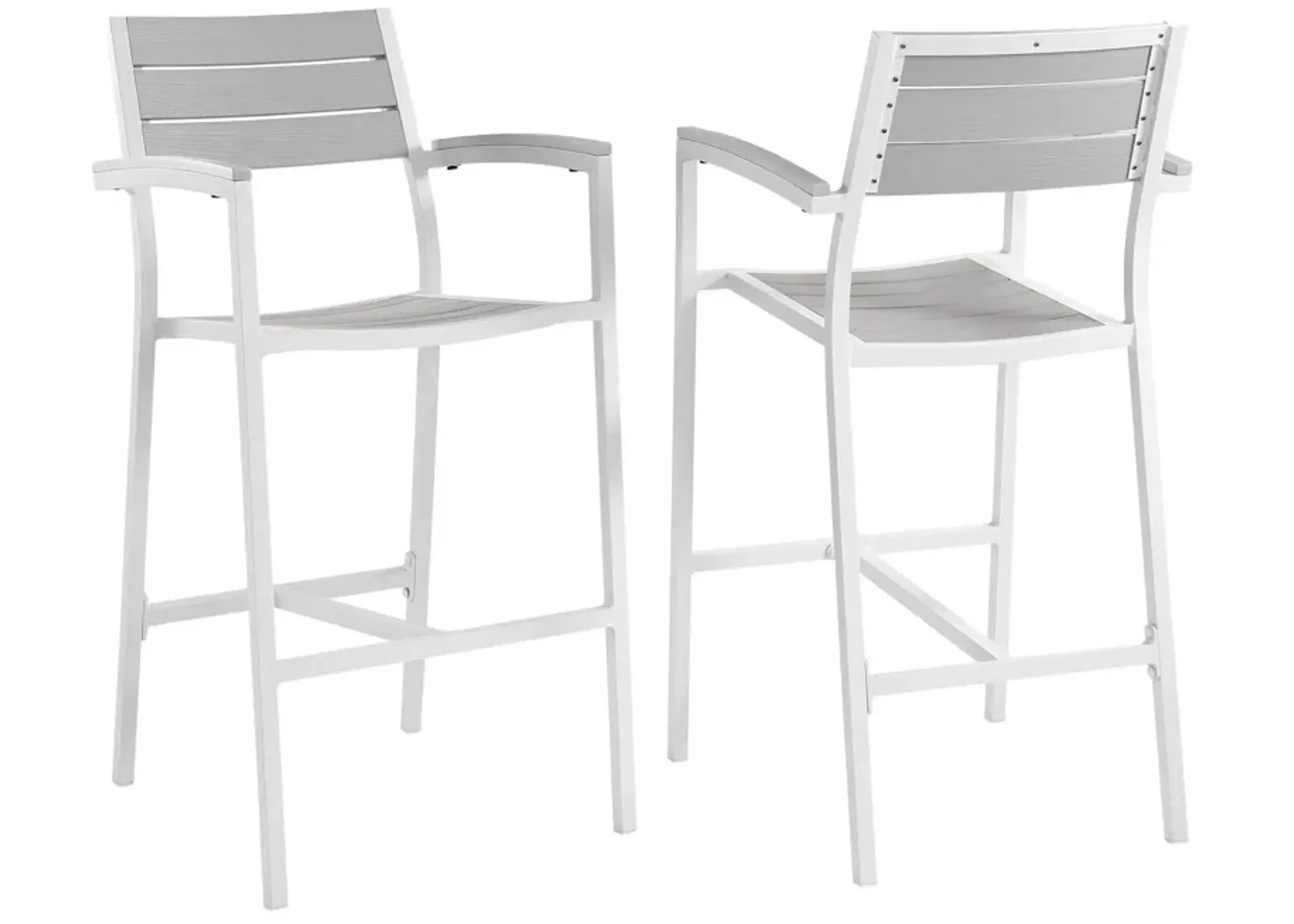 Maine Bar Stool Outdoor Patio Set of 2