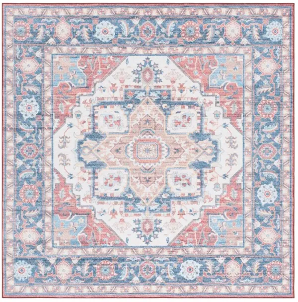 ARIZONA 913 RUST  6' x 6' Square Square Rug