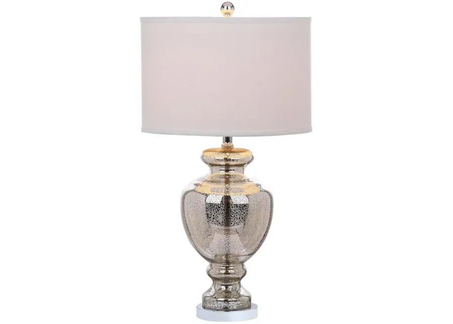 Morocco Mercury 28-Inch H Glass Table Lamp