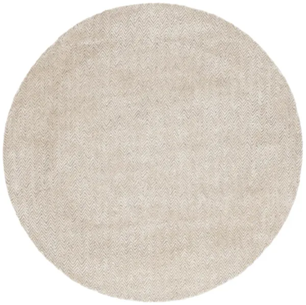 GLAMOUR Hand Tufted 6' x 6' Round area rug