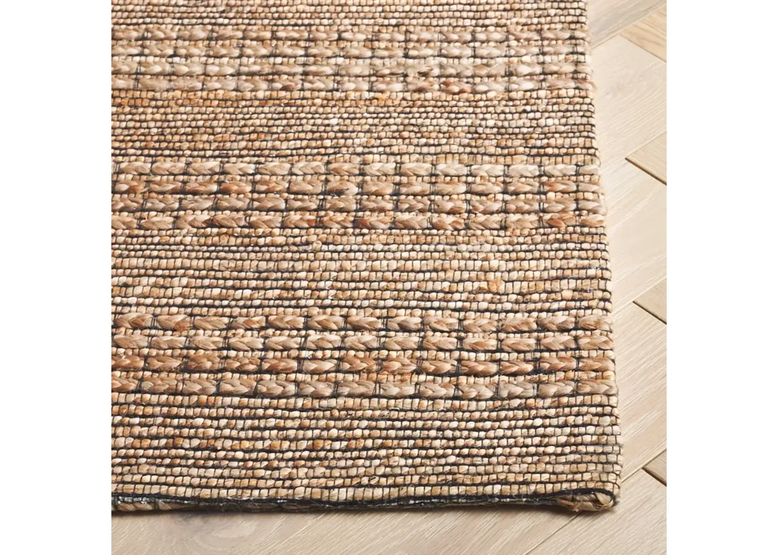 NATURAL FIBER 676 NATURAL  2'-3' x 8' Runner Rug